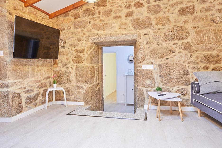 A Casa Antiga Do Monte Apartamentos Turisticos - Lestrove Padrón Exteriör bild
