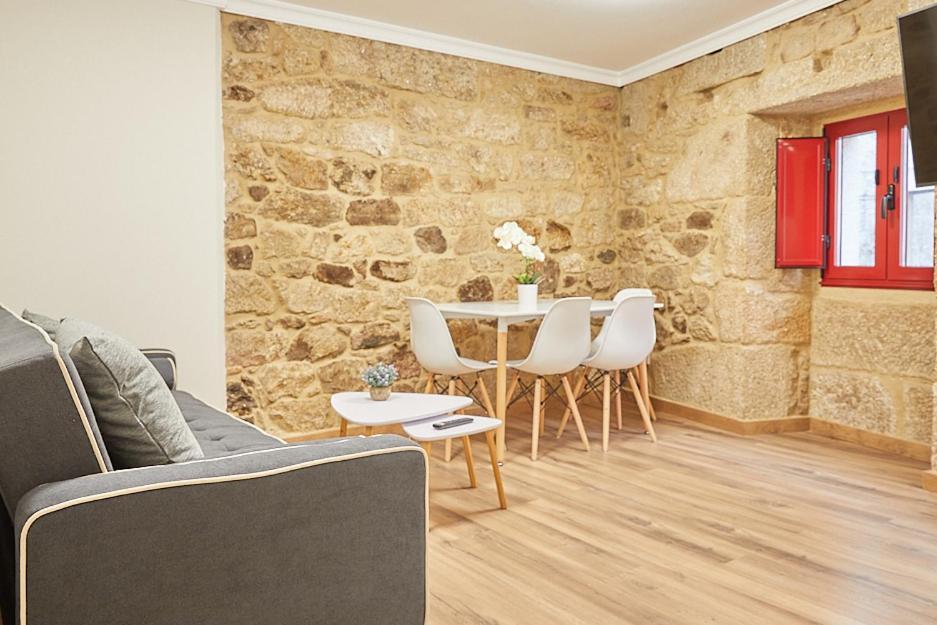 A Casa Antiga Do Monte Apartamentos Turisticos - Lestrove Padrón Exteriör bild